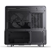 Корпус JONSBO V12 Black, TG (aquarium), 2x120mm ARGB Fan, mini-ITX, mATX, черный