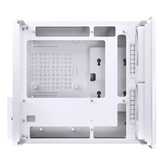 Корпус JONSBO V12 White, TG (aquarium), 2x120mm ARGB Fan, mini-ITX, mATX, белый