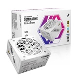 Блок питания 1STPLAYER NGDP GOLD 750W White / ATX 3.1, APFC, 80 PLUS Gold, LLC+DC-DC, full Japan solid-state caps, 120mm fan, full modular / HA-750BA4-WH