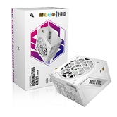 Блок питания 1STPLAYER NGDP GOLD 750W White / ATX 3.1, APFC, 80 PLUS Gold, LLC+DC-DC, full Japan solid-state caps, 120mm fan, full modular / HA-750BA4-WH