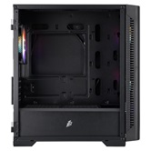 Корпус 1STPLAYER DK D4-M FRGB Black / mATX / 2x140mm & 1x120mm FRGB fans / D4-M-BK-2F1P-1F1