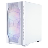 Корпус 1STPLAYER DK D4-M FRGB White / mATX / 2x140mm & 1x120mm FRGB fans / D4-M-WH-2F1P-W-1F1-W
