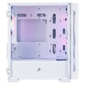 Корпус 1STPLAYER DK D4-M FRGB White / mATX / 2x140mm & 1x120mm FRGB fans / D4-M-WH-2F1P-W-1F1-W