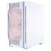 Корпус 1STPLAYER DK D4-M ARGB White / mATX / 2x140mm & 1x120mm ARGB fans / D4-M-WH-2F7-14-W-1F7-W