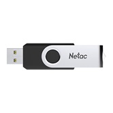 Накопитель USB3.0 Netac U505 Flash Drive 64GB, ABS+Metal housing [NT03U505N-064G-30BK]