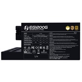 Блок питания Lian Li EG1200G / Black / ATX 3.1, 1200W, 80 PLUS Gold, PCIe 5.1, APFC, USB/FAN HUB, 120mm FDB Fan, Fully Modular / G9P.EG1200G.BH00.RU