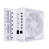 Блок питания Lian Li EG1000G / White / ATX 3.1, 1000W, 80 PLUS Gold, PCIe 5.1, APFC, USB/FAN HUB, 120mm FDB Fan, Fully Modular / G9P.EG1000G.WH00.RU