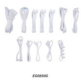 Блок питания Lian Li EG0850G / White / ATX 3.1, 850W, 80 PLUS Gold, PCIe 5.1, APFC, 120mm FDB Fan, Fully Modular / G9P.EG0850G.W000.RU