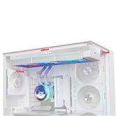 Система водяного охлаждения Lian Li HydroShift II LCD-C 360R (GHS2LCD36RW WHITE) / 3x120mm ARGB PWM Fans / G89.GHS2LCD36RW.R0