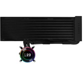 Система водяного охлаждения Lian Li HydroShift II LCD-C 360N (GHS2LCD36B BLACK) /  W/O Fans / G89.GHS2LCD36B.R0