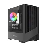 Корпус Powercase Mistral Micro A12B, Tempered Glass, 3x120mm FRGB fan, чёрный, mATX  (CMMA12B-L3)