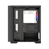 Корпус Powercase Mistral Micro A12B, Tempered Glass, 3x120mm FRGB fan, чёрный, mATX  (CMMA12B-L3)