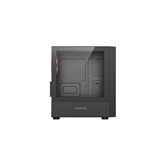 Корпус Powercase Mistral Micro A12B, Tempered Glass, 3x120mm FRGB fan, чёрный, mATX  (CMMA12B-L3)