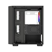 Корпус Powercase Mistral Micro A15B, Tempered Glass, 3x120mm FRGB fan, чёрный, mATX  (CMMA15B-L3)
