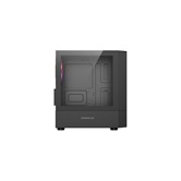 Корпус Powercase Mistral Micro A15B, Tempered Glass, 3x120mm FRGB fan, чёрный, mATX  (CMMA15B-L3)