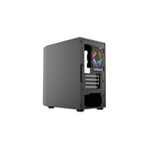 Корпус Powercase Mistral Micro A15B, Tempered Glass, 3x120mm FRGB fan, чёрный, mATX  (CMMA15B-L3)