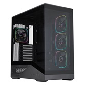 Корпус 1STPLAYER GM7 ARGB Black / ATX / 4x120mm ARGB fans / GM7-BK-3FN7R-1FN7