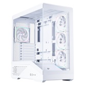 Корпус 1STPLAYER GM7 ARGB White / ATX / 4x120mm ARGB fans / GM7-WH-3FN7R-W-1FN7-W