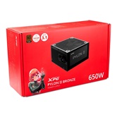 Блок питания XPG Pylon II 650  (ATX 3.1, 650W, PWM 135mm FDB  fan, APFC+ LLC+DC to DC, 80+ BRONZE, Taiwanese all caps) RET
