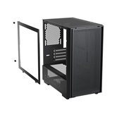 Корпус XASTRA  A400M 0F Black mATX/Mesh/Screwless TG+Mesh/ no fans/ A400M-0F