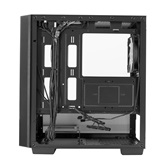 Корпус XASTRA  A400M 3FRGB Black mATX/Mesh /Screwless TG+Mesh/2x140mm+1x120mm FC FRGB fans/ A400M-2FC14F-1FC12F