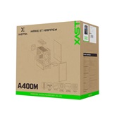 Корпус XASTRA  A400M 3FRGB Black mATX/Mesh /Screwless TG+Mesh/2x140mm+1x120mm FC FRGB fans/ A400M-2FC14F-1FC12F