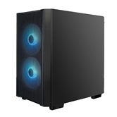 Корпус XASTRA  A400M 3ARGB-C6 Black mATX/ Mesh/ Screwless TG+Mesh/2x140mm + 1x120mm FC ARGB PWM fans/Argb+PWM HUB 6port/ A400M-2FC14A-1FC12A-C6