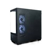 Корпус XASTRA Q500M 3ARGB-C10 Black mATX/Aquarium/Screewless/ 3x120mm ARGB PWM FM fans/Argb+PWM HUB 10port/ Q500M-3FM12A-C10