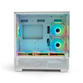 Корпус XASTRA Q500M 6ARGB-C10-UC White mATX/Aquarium/Screewless/ 6x120mm ARGB PWM FM fans/Argb+PWM HUB 10port/ Type-C/ Q500M-6FM12A-C10-UC-WH