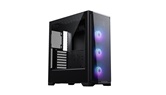 Корпус PHANTEKS Eclipse G370A, Black, 3x120mm ARGB Fan, боковая панель Tempered Glass, Mid-Tower / PH-EC370GA_DBK01