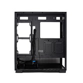 Корпус XASTRA Q500 3ARGB-C10 Black ATX/Aquarium/Screewless/ 3x120mm ARGB PWM FM fans/Argb+PWM HUB 10port/ Q500-3FM12A-C10