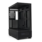 Корпус XASTRA Q500 6ARGB-C10-UC Black ATX/Aquarium/Screewless/ 6x120mm ARGB PWM FM fans/Argb+PWM HUB 10port/ Type-C/ Q500-6FM12A-C10-UC