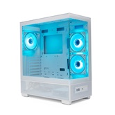 Корпус XASTRA Q500 3ARGB-C10 White ATX/Aquarium/Screewless/ 3x120mm ARGB PWM FM fans/Argb+PWM HUB 10port/ Q500-3FM12A-C10-WH