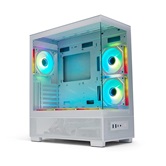 Корпус XASTRA Q500 6ARGB-C10-UC White ATX/Aquarium/Screewless/ 6x120mm ARGB PWM FM fans/Argb+PWM HUB 10port/ Type-C/ Q500-6FM12A-C10-UC-WH