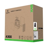 Корпус XASTRA  A300 4FRGB  Black ATX/Mesh/ full-size TG / 4x120mm FR120-FRGB fans/ A300-4FR12F