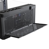 Корпус XASTRA Q700 4ARGB-C10-UC Black ATX/Aquarium/Screewless/4x120mm ARGB PWM mirror fans/Argb+PWM HUB 10port/Type C Q700-4FM12A-C10-UC