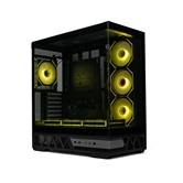 Корпус XASTRA Q700 7ARGB-C10-UC Black ATX/Aquarium/Screewless/7x120mm ARGB PWM mirror fans/Argb+PWM HUB 10port/Type C Q700-7FM12A-C10-UC