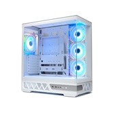 Корпус XASTRA Q700 4ARGB-C10-UC White ATX/Aquarium/Screewless/4x120mm ARGB PWM mirror fans/Argb+PWM HUB 10port/Type C Q700-4FM12A-C10-UC-WH