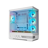 Корпус XASTRA Q700 7ARGB-C10-UC White ATX/Aquarium/Screewless/7x120mm ARGB PWM mirror fans/Argb+PWM HUB 10port/Type C Q700-7FM12A-C10-UC-WH