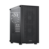 Корпус XASTRA  A307M 3BK Black mATX/Mesh/ tempered glass / 3x120mm PWM FC black fans/ A307M-3FC12BK