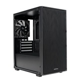 Корпус XASTRA  A307M 2BK SI Black mATX/Mesh/Metal left panel / 2x120mm PWM FC black fans/ A307M-2FC12BK-SI