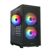 Корпус XASTRA  A307M 3FRGB Black mATX/Mesh/ tempered glass / 3x 120mm FC120 FRGB fans/ A307M-3FC12F