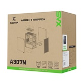 Корпус XASTRA  A307M 3FRGB Black mATX/Mesh/ tempered glass / 3x 120mm FC120 FRGB fans/ A307M-3FC12F