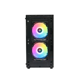 Корпус XASTRA  A306M 3FRGB Black mATX/Mesh/ tempered glass / 3x 120mm FC120 FRGB fans/ A306M-3FC12F