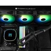 Система водяного охлаждения Thermalright Frozen Horizon 360 ARGB Black V2 / 3x120mm ARGB PWM Fans / TRFH360ABV2
