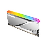 Модуль памяти DDR5 Netac Z RGB DDR5-6400 32GB (16GBx2) C32 Silver (32-38-38-90) 1.35V / NTZED5P64DP-32S / Silver
