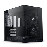 Корпус Lian Li O11 Dynamic Mini V2 Flow / Black / 5 x 120mm PWM Fan / Mid-Tower, TG / G99.O11DMIV2FX.R0