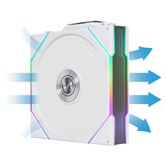Комплект вентиляторов (3шт.) Lian Li UNI FAN TL WIRELESS 120 / 12TL1W3W WHITE / 120x124x28мм (PWM, ARGB, 2600 об/мин (Max.), 33dBa) / G99.12TL1W3W.R0