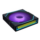 Вентилятор Lian Li UNI FAN SL-INF WIRELESS 120 Reverse Blade / 12RSLIN1W1B BLACK / 120x122,1x25мм (PWM, ARGB, 2200 об/мин (Max.), 32,2dBa) / G99.12RSLIN1W1B.R0