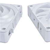 Комплект вентиляторов (3шт.) Lian Li UNI FAN CL WIRELESS 120 / 12CL1W3W WHITE / 120x124x28мм (PWM, ARGB, 2150 об/мин (Max.), 29,8dBa) / G99.12CL1W3W.R0